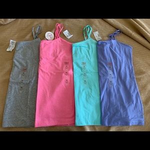 Lot of 4 Juniors SO tank tops